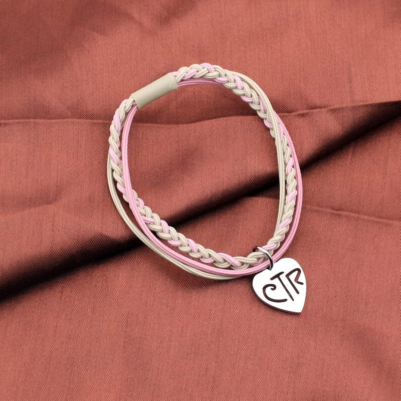 Junswanry LDS Christian CTR Hair Band Bracelet LDS Baptism Gifts Choose The Right Gifts - Image 4